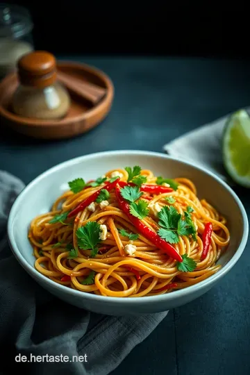 Eindrucksvolles Pad Thai Dressing: Ein Hauch von Thailand für Zuhause presentation