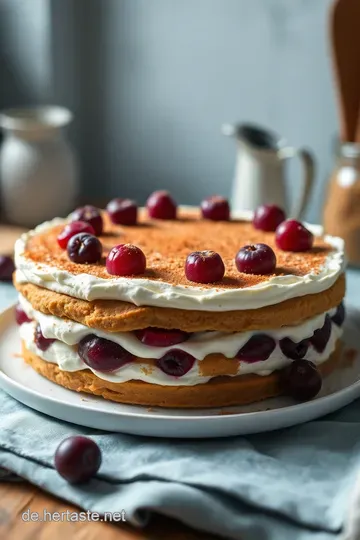 Erdbeer-Tiramisu-Torte: Ein himmlischer Genuss! presentation