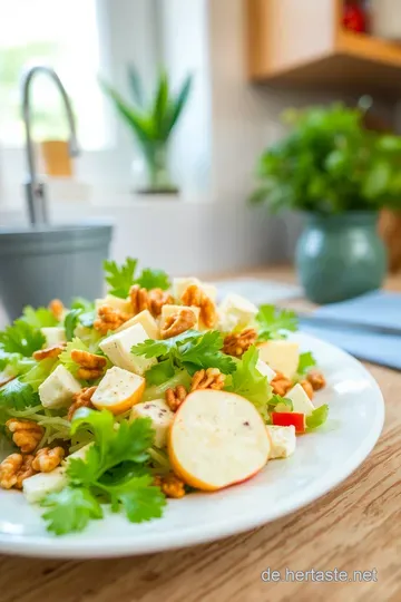 Erfrischender Chicorée-Salat mit Honig-Senf-Dressing steps