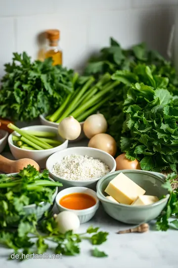 Frische Grüne Erbsensuppe: Ein Frühlingserlebnis in der Schüssel ingredients