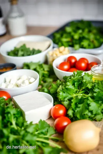 Frischer Rucola-Salat mit gerösteten Kirschtomaten und Balsamico-Vinaigrette ingredients