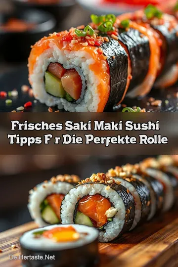 Frisches Saki Maki Sushi: 5 Tipps für die perfekte Rolle!