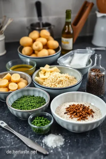 Goldene Kartoffelecken - Knusprig und Würzig ingredients