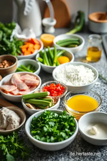 Hähnchengeschnetzeltes – Ein Klassiker der deutschen Küche ingredients