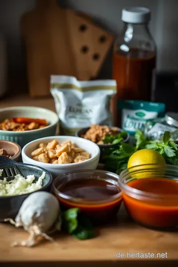 Hausgemachte Pad Thai Sauce – Ein Hauch von Thailand auf deinem Teller ingredients
