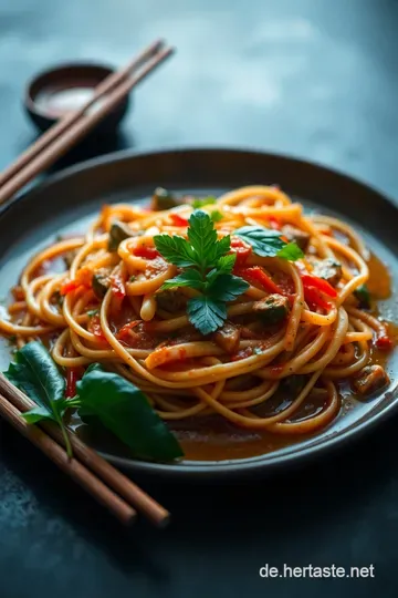 Hausgemachte Pad Thai Sauce – Ein Hauch von Thailand auf deinem Teller presentation