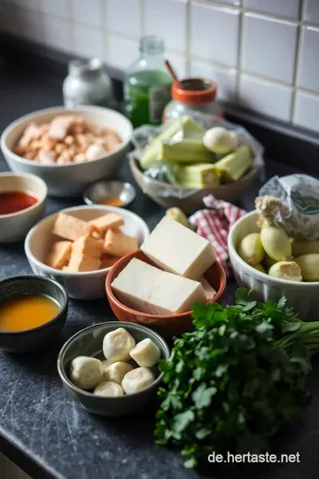 Hausgemachtes Ramen: Ein Biss in die Seele Japans ingredients