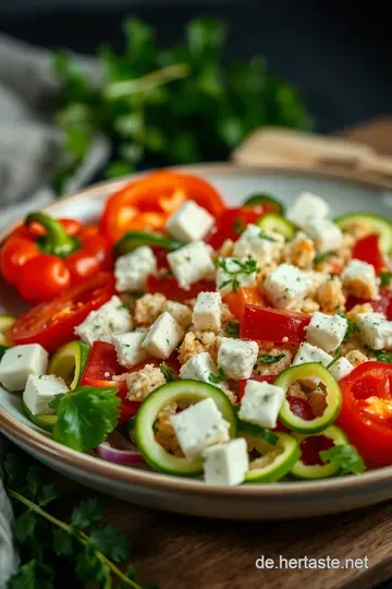 Hergotts Hirse-Salat: Mediterraner Genuss für jeden Tag presentation