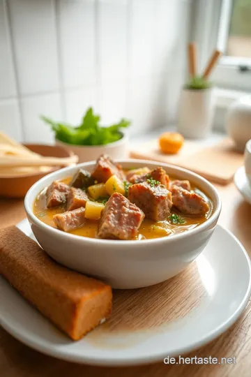 Herzhafte Hack Käse Lauch Suppe – Ein Genuss für die ganze Familie steps
