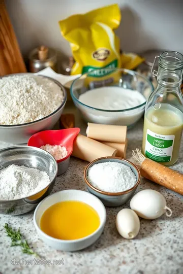 Herzhaftes veganes Brot – Kross und Fluffig! ingredients