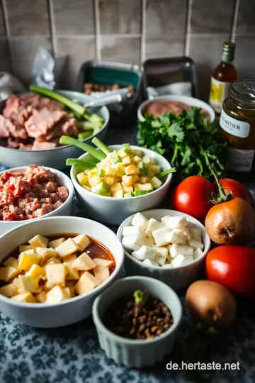 Hirschgulasch à la Heimat - Ein herzhaftes Wildgericht ingredients