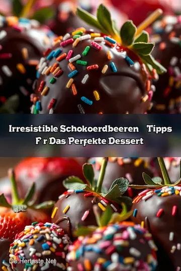 Irresistible Schokoerdbeeren: 5 Tipps für das perfekte Dessert!