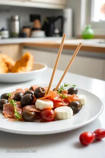 Italienische Antipasti Spieße: Ein Biss voller Genuss steps