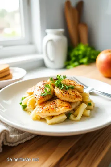 Karamellisierte Gänsebrust mit Apfelrotkohl und Kartoffelknödeln steps