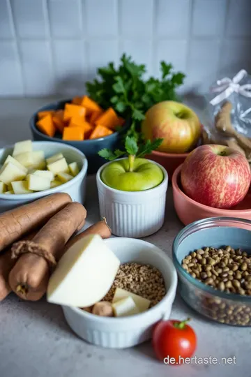 Karotten Smoothie – Der frisch-fruchtige Energieschub ingredients