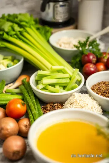 Klassische Erbsensuppe – Ein herzhaftes grünes Vergnügen ingredients