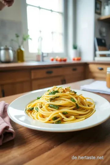 Knoblauch Spaghetti mit Garnelen – Ein mediterranes Fest auf dem Teller steps