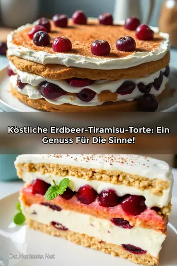 Köstliche Erdbeer-Tiramisu-Torte: Ein Genuss für die Sinne!