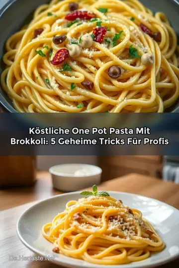 Köstliche One Pot Pasta mit Brokkoli: 5 geheime Tricks für Profis