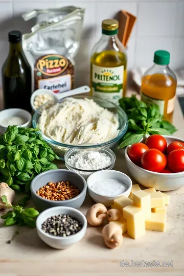 Köstliche Pizzaschnecken – vegan und einfach selbst gemacht ingredients