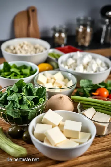 Köstliche Vegetarische Maultaschen – Schwäbische Teigtaschen mit Herz ingredients