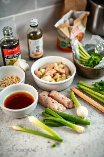 Köstliche Yakitori Spieße: Japanisches Grillvergnügen für Zuhause! ingredients