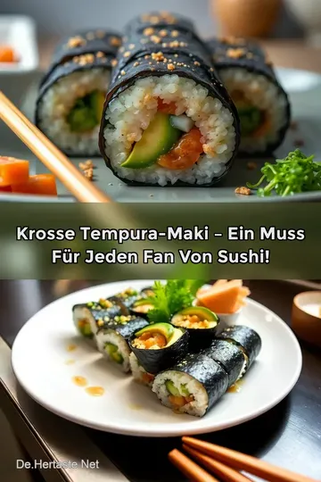 Krosse Tempura-Maki – Ein Muss für jeden Fan von Sushi!