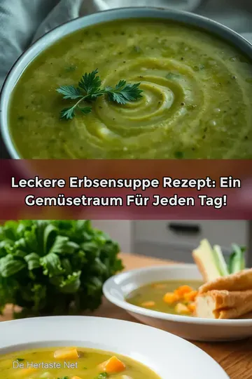 Leckere Erbsensuppe Rezept: Ein Gemüsetraum für jeden Tag!