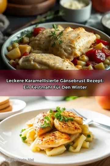 Leckere Karamellisierte Gänsebrust Rezept: Ein Festmahl für den Winter