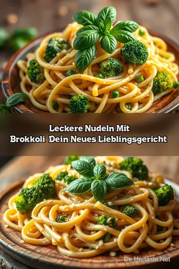 Leckere Nudeln mit Brokkoli: Dein neues Lieblingsgericht!
