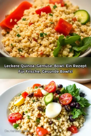 Leckere Quinoa-Gemüse-Bowl: Ein Rezept für frische gesunde Bowls!