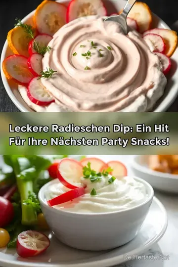 Leckere Radieschen Dip: Ein Hit für Ihre nächsten Party Snacks!