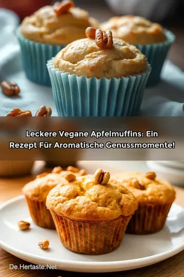 Leckere Vegane Apfelmuffins: Ein Rezept für aromatische Genussmomente!