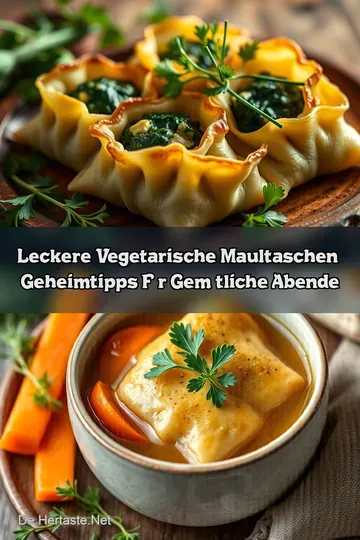 Leckere Vegetarische Maultaschen: Geheimtipps für gemütliche Abende