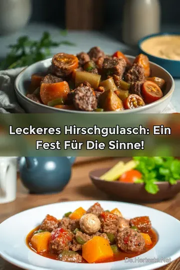 Leckeres Hirschgulasch: Ein Fest für die Sinne!