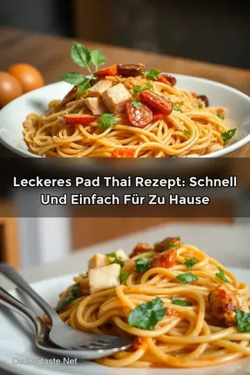 Leckeres Pad Thai Rezept: Schnell und Einfach für zu Hause