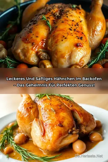 Leckeres und Saftiges Hähnchen im Backofen – Das Geheimnis für perfekten Genuss!