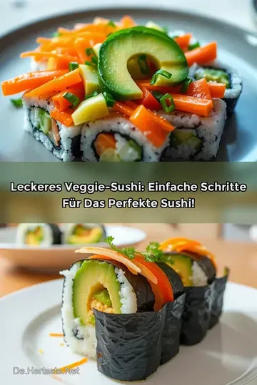 Leckeres Veggie-Sushi: Einfache Schritte für das perfekte Sushi!