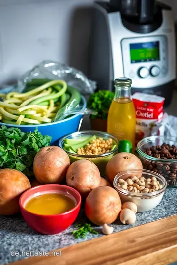 Linsensuppe mit dem Thermomix – Eine wärmende Umarmung in einer Schüssel ingredients