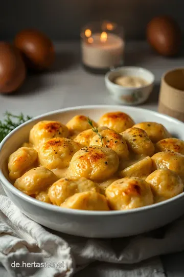 Perfekte Kartoffelknödel: Traditionelles Rezept für Gerichte mit Herz presentation
