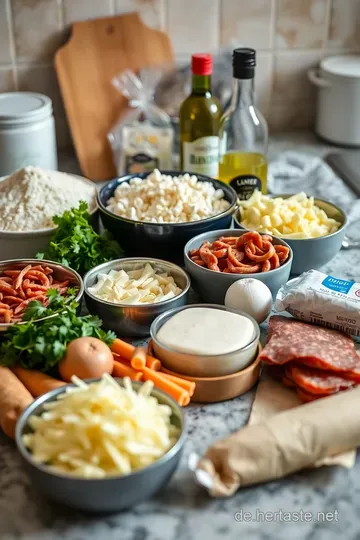 Pizzabrötchen - Krosse Häppchen für jeden Anlass ingredients