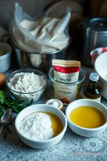 Pizzateig aus dem Thermomix – Einfach schnell und lecker! ingredients