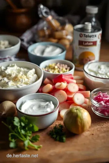 Radieschen Dip – Ein frischer Genuss für jeden Anlass! ingredients