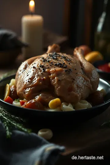 Saftiges Hähnchen im Pampered Chef Dutch Oven – Einfach & Perfekt presentation
