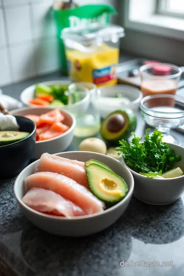 Sake Maki: Köstliche Lachs-Maki-Rollen ingredients
