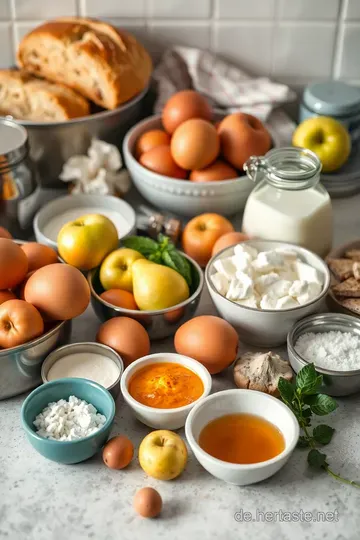 Scheiterhaufen – Ein mürber Nachtisch aus altem Brot ingredients