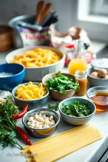 Spaghetti Aglio e Olio – Ein einfacher Klassiker ingredients