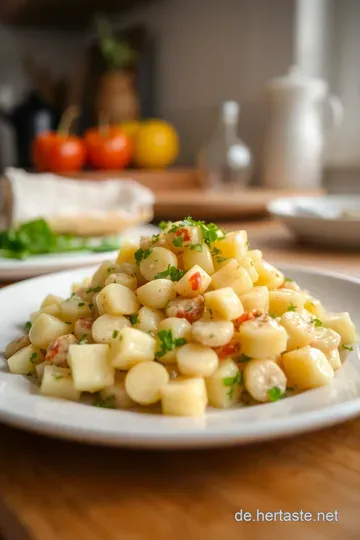 Traditioneller Bayrischer Kartoffelsalat – frisch und deftig! steps