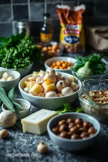 Traditionelles Ragout Fin ingredients