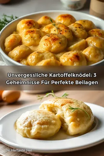 Unvergessliche Kartoffelknödel: 3 Geheimnisse für perfekte Beilagen